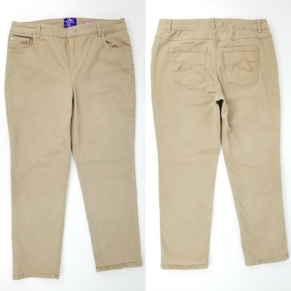 just my size classic fit twill jeans